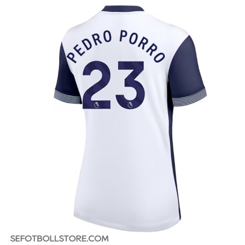 Tottenham Hotspur Pedro Porro #23 Replika Hemmatröja Dam 2024-25 Kortärmad